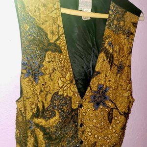 Ladies beaded vest